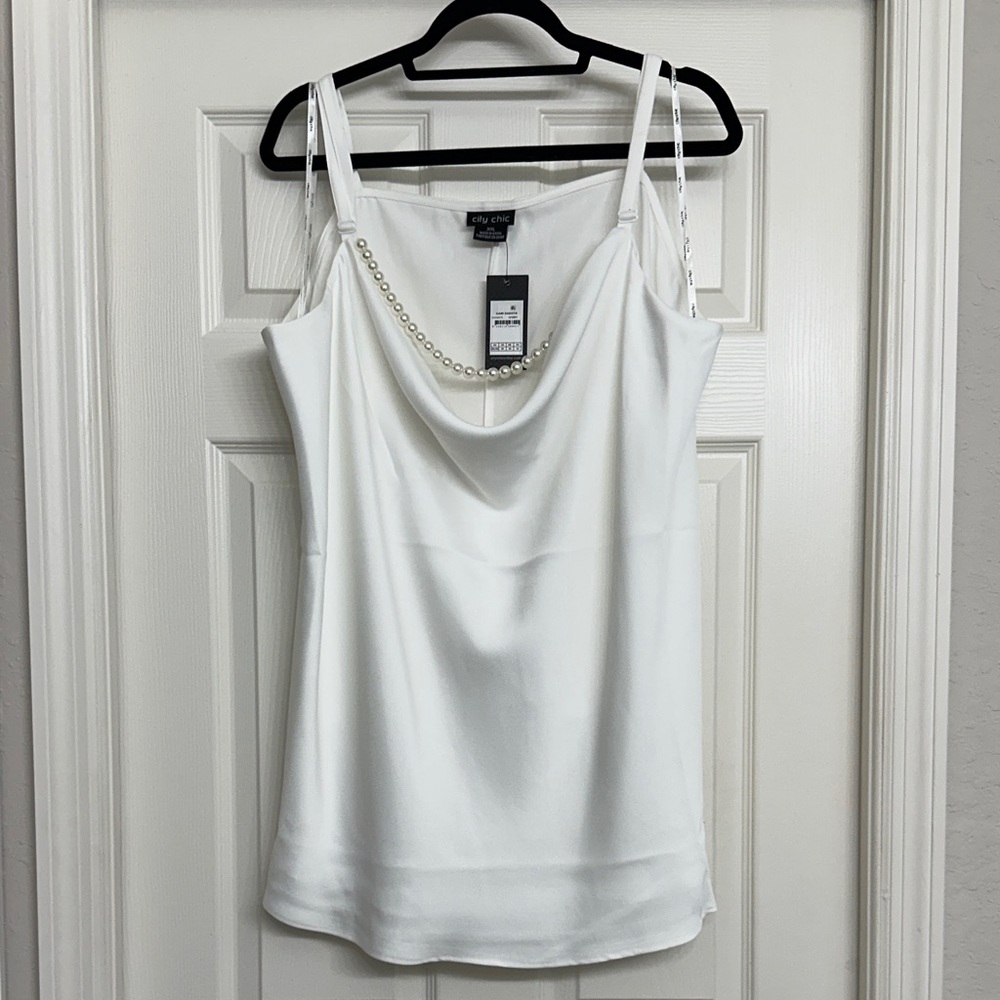 City Chic Pearl blouse